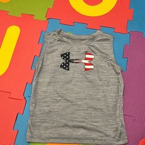 3T under armour sleeveless shirt